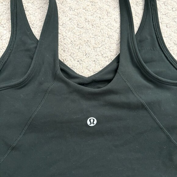 Lululemon Align Cropped Tank Top Crop in Rainforest Green Women’s Size 2 - Picture 6 of 8